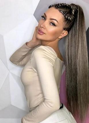 Афрокоса  на резинке ручная работа