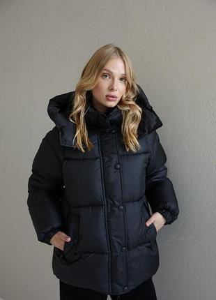 Пуховик oversized