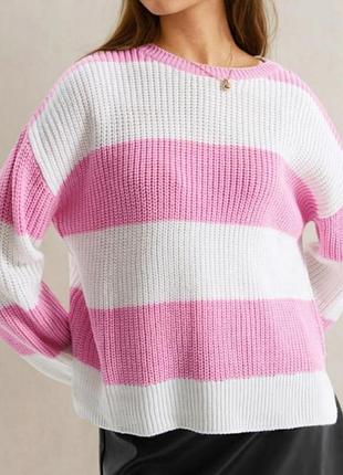 Джемпер женский в полоску, кофта женская