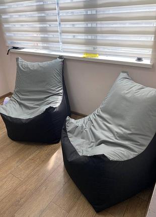 Безкаркасне крісло кабанчик, крісло пуф, мішок, крісло груша, пуфік