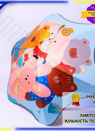 Dm детский механический зонт спецификация 2.2 элегантный с принтом 90 см прочный из полиэстера для защ spe|lz