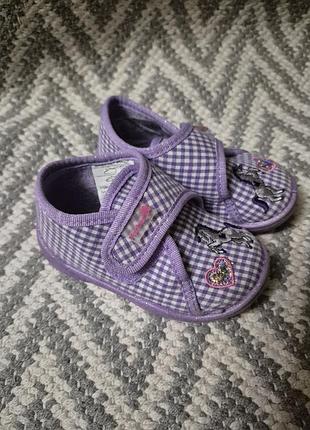 Тапочки для девочки, 20 размер
