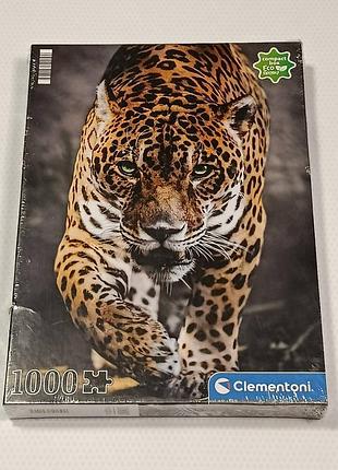 Пазл clementoni walk of the jaguar (прогулка ягуара) на 1000 элементов.