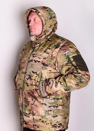 🖍тактическая зимняя куртка мультикам level 7 winter