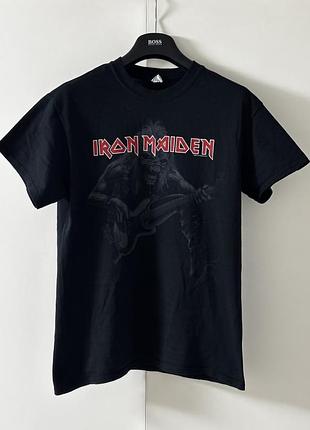 Футболка рок мерч iron maiden 2010