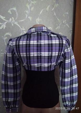 Блуза з корсетом2 фото
