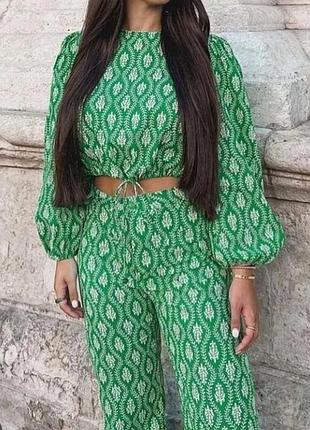 Летний костюм zara