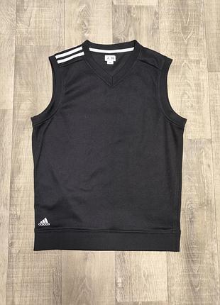 Жилетка adidas 3-stripe performance sweater vest