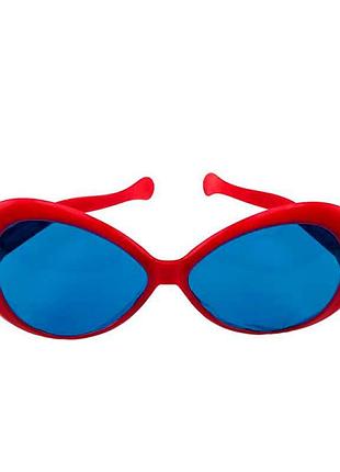 Окуляри великі бантик червоні k252 red