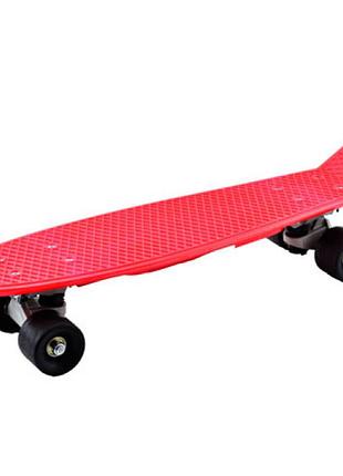 Скейт червоний 0151/4