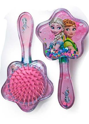Детская расческа frozen 16 см frozen-1_pink-white