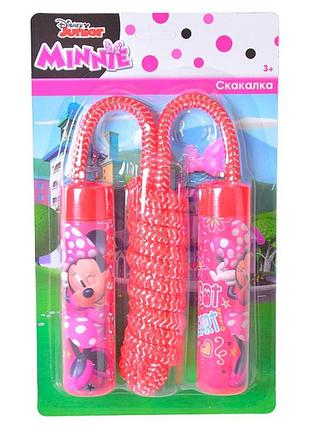 Скакалка арт. ls1018 (144шт/2) минни маус, длина 2,2 м, планш. ls1018_red