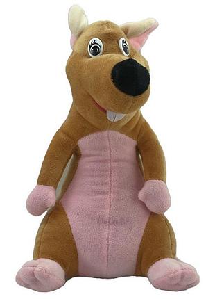 Мягкая игрушка крыса 30 см 0283_light brown