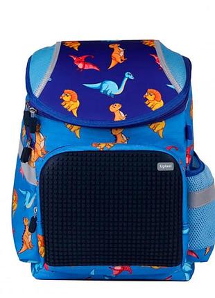 Рюкзак школьный upixel super class school динозавр синий wy-a019m