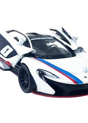 Колекційна машинка "mсlaren p1" kt5393fw(white) масштаб 1:36