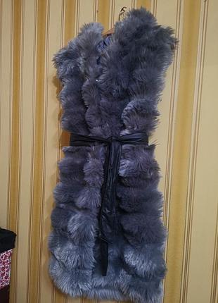 Жилетка хутряна мехова