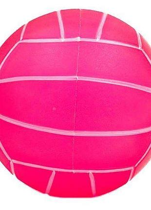 М'яч гумовий волейбольний ba-3006 малиновий (59429335), no branding