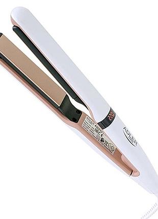 Керамічно-кератиновий випрямляч вирівнювач для волосся adler ad 2321