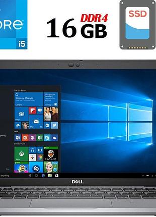 Ультрабук б-клас dell latitude 5420 / 14" (1920x1080) ips / intel core i5-1145g7 (4 (8) ядра по 2.6 - 4.4 ghz) / 16 gb ddr4 / 256