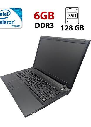 Ноутбук terra mobile 1512 / 15.6" (1366x768) tn / intel celeron 1037u (2 ядра по 1.8 ghz) / 6 gb ddr3 / 128 gb ssd / intel hd