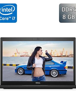 Ультрабук б-класс dell latitude 7480 / 14" (1920x1080) ips / intel core i7-7600u (2 (4) ядра по 2.8 - 3.9 ghz) / 8 gb ddr4 / 256