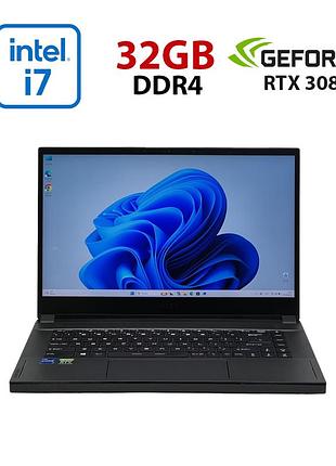 Игровой ноутбук б-класс msi gs66 stealth 11uh / 15.6" (2560x1440) ips / intel core i7-11800h (8 (16) ядер по 1.9 - 4.6 ghz) / 32