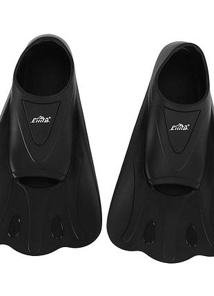 Ласти для тренувань в басейні короткі із закритою п'ятою pl-0788 40-41 чорний (60437062), cima