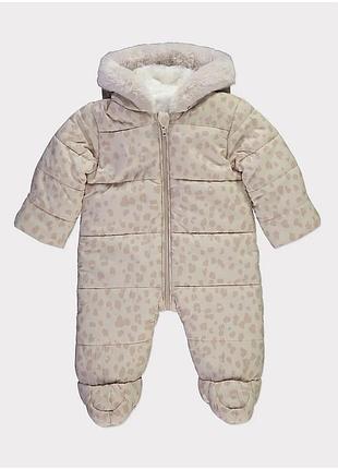 Комбінезон демісезонний єврозима george леопард