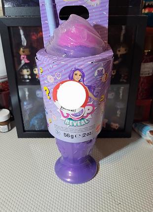 Набор barbie pop  reveal treats series barbie   серия лакомства фиолетовая кукла с аксессуарами.