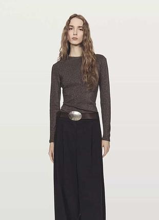 Новый лонг с блеском massimo dutti l