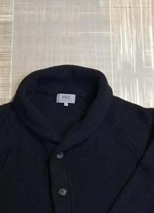 Marks&spencer чоловіча тепла в’язана  кофта  м