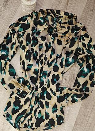 Шелковая рубашка boohoo