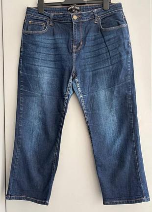 Чоловічі сині джинси капрі бріджі 14, 48р