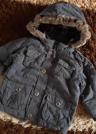 Тепленькая куртка для мальчика!!