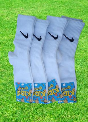 6 пар детских спортивных носков nike 31-35 размер