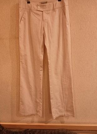 🌸 пудрові штани-кльош 27 🩷✨