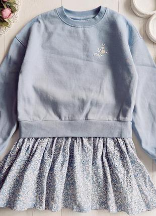 9 років, зріст 134 сукня на флісі бренд: john lewis (джон льюис) артикул: 25860