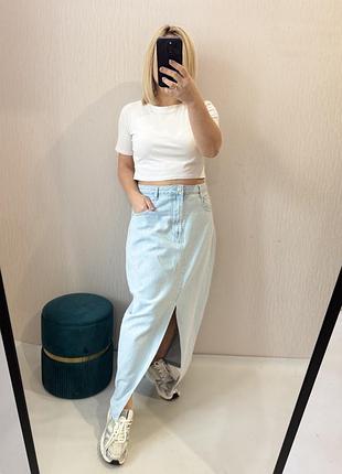 Джинсова спідниця