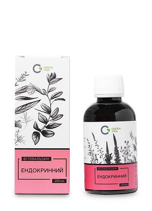 Фітобальзам «ендокринний» (200 мл), green visa