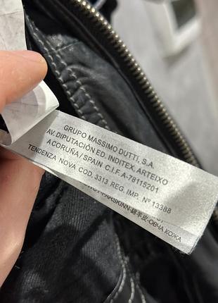 Massimo dutti куртка шкіряна 6