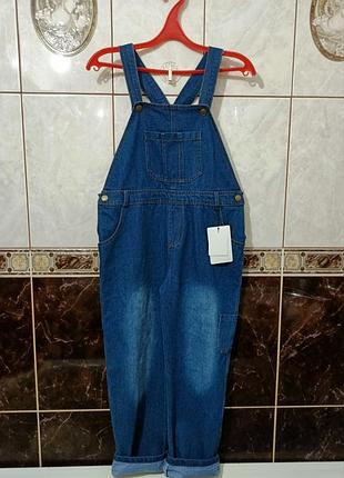 Джинсовый комбинезон)))розмер s/m