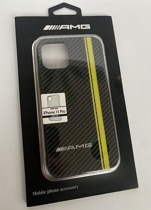 Новый оригинальный чехол накладка iphone 11 pro мерседес бенц mercedes benz amg оригинал