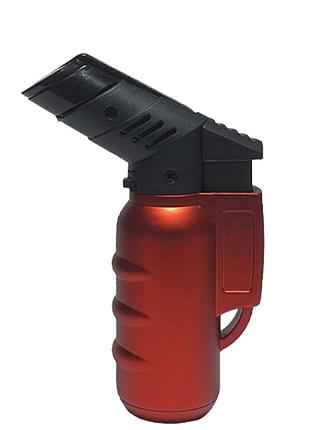 Зажигалка горелка газовая турбо "bravo red"