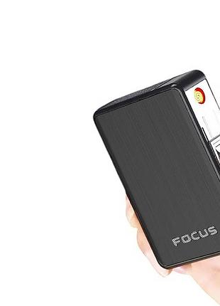 Автоматический футляр с зажигалкой usb 20 шт. focus па-29