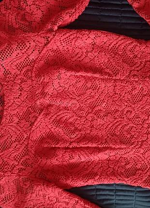 Платье миди сетевое 6