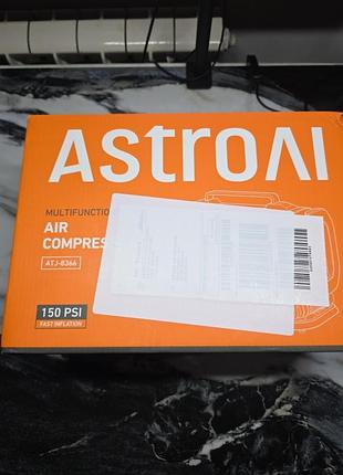 Автомобильный компрессор astroli 12/220в 5
