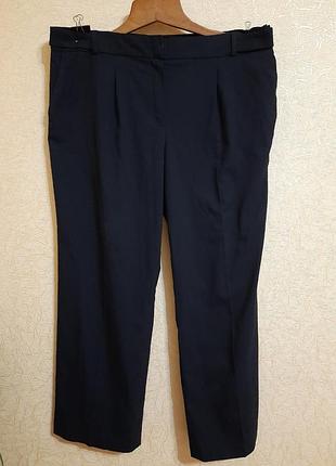 Класcические прямые брюки plus- size