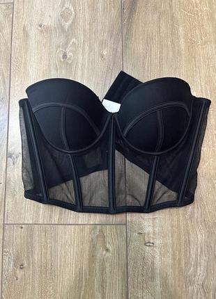 Корсет чорний