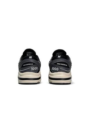 New balance 1000 dark grey black 5