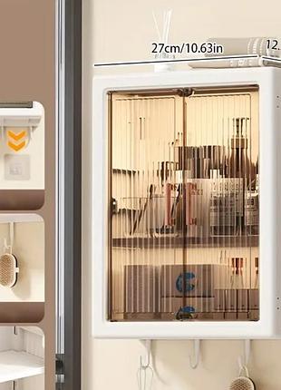 Настенный ящик на самоклеющихся крючках